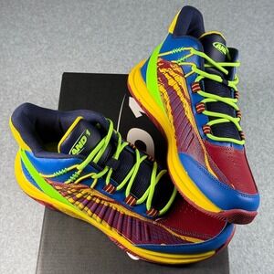 AND 1 Explosive T Basketball Shoes – Mens Size 9 – Biking Red/Victoria Blue